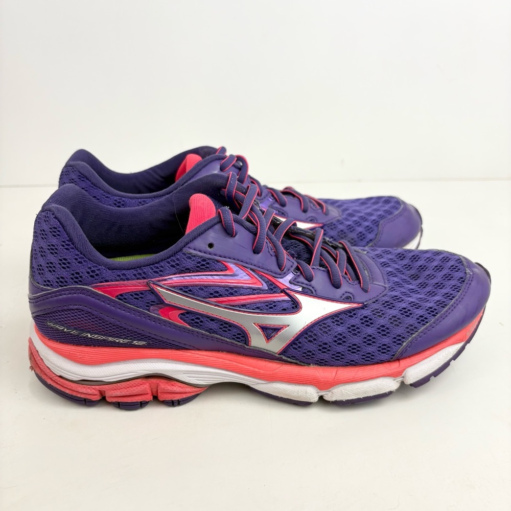 Mizuno Wave Inspire 12 Purple Women's Running Shoes Size 9.5 - Picture 6 of 12